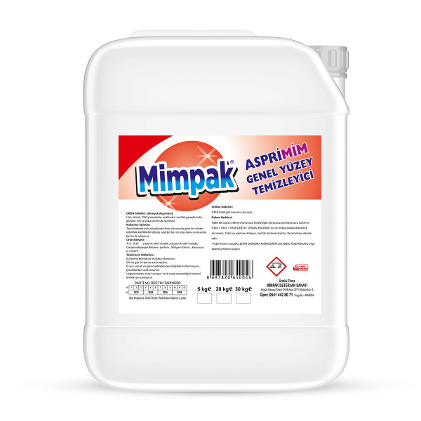Aspirimim Genel Yüzey Temizleyici