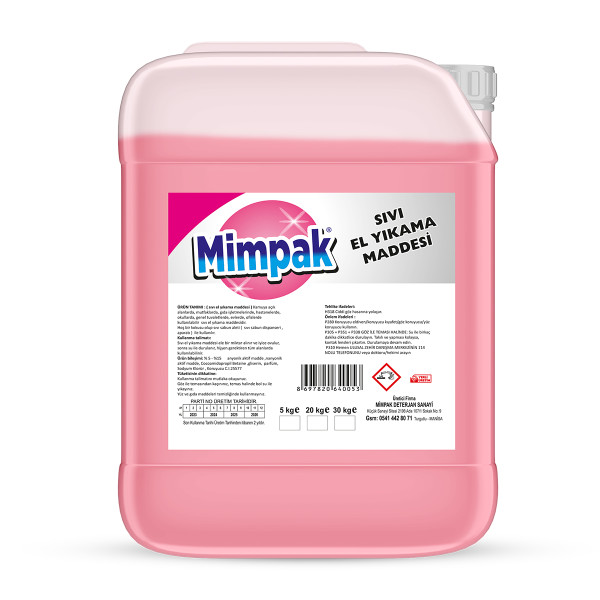 Mimpak Sıvı El Yıkama Maddesi